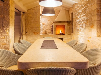 Villa with pool and sea view in Krk - Outdoor photo 8