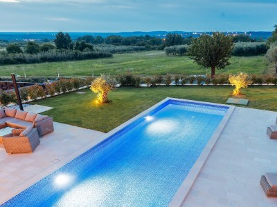 Villa with pool and sea view in Krk - Outdoor photo 13