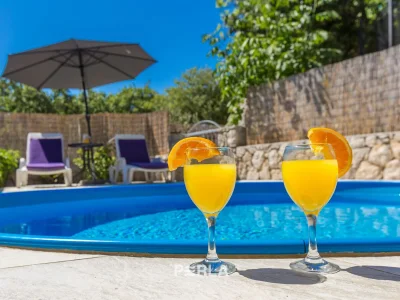 Holiday house MAY with pool near beach in Vrbnik - Holiday house