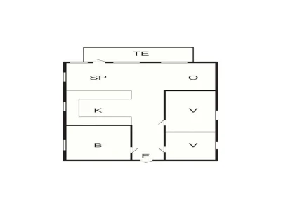 Holiday house 6 Personen Ferienhaus in Væggerløse-By Traum - Document photo 42