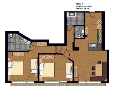 Apartment Appartement/Fewo 4 - Outdoor photo 2