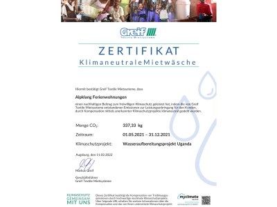 Holiday apartment Alpklang Apartment #1 - Document photo 24