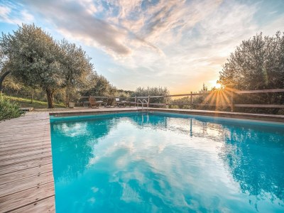 Holiday house Farmhouse in Tuscany with Pool near Montecastello - Outdoor photo 8