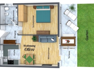 Holiday apartment Garden Lodge "Olive" - Features photo 8