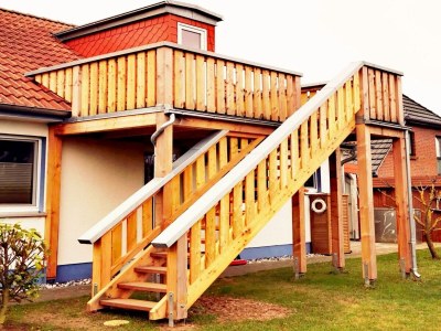 Apartment Hübsche Ferienwohnung in Lubmin mit Blick auf Rügen - Outdoor photo 9