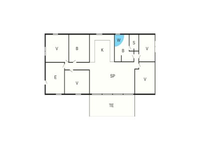 Holiday house 8 Personen Ferienhaus in Glesborg - Document photo 29