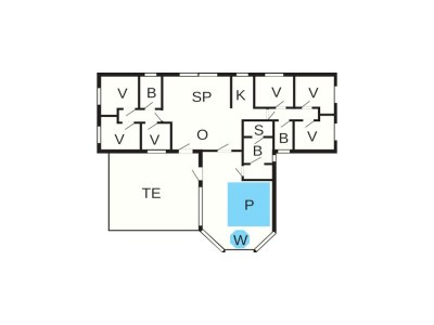 Holiday house 12 Personen Ferienhaus in Væggerløse-By Traum - Document photo 41