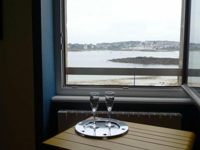 Apartment Studio in Plougasnou mit Meerblick und Strand - Outdoor photo 19