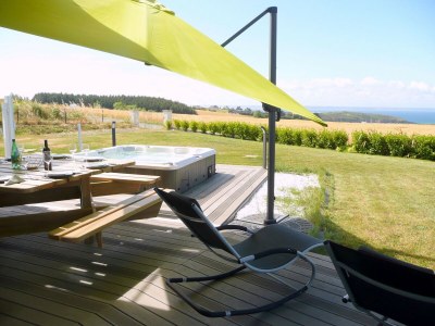 Holiday house Villa in Telgruc-sur-Mer with Sea Views & Jacuzzi - Outdoor photo 10