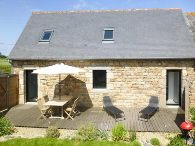 Holiday house Stone House in Brittany near Sandy Beaches in Ploumilliau - Holiday house