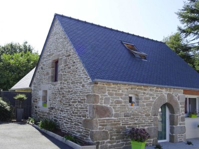 Holiday house Holiday Home in Guerlesquin near Lake - Outdoor photo 6