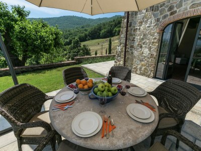 Cottage Luxusvillen in Poppi mit beheiztem Pool - Outdoor photo 8