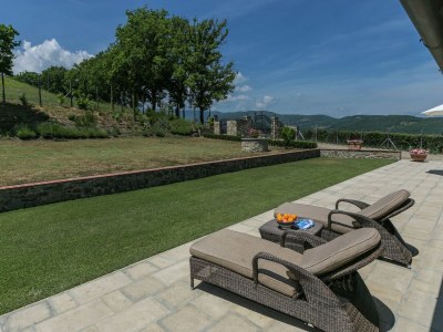 Cottage Luxusvillen in Poppi mit beheiztem Pool - Outdoor photo 9