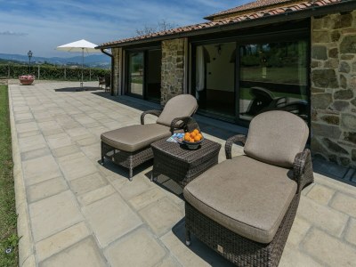 Cottage Luxusvillen in Poppi mit beheiztem Pool - Outdoor photo 13