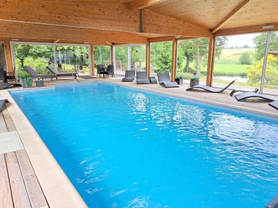 Apartment Ferienhof am Roten Fluss mit Pool - Outdoor photo 7