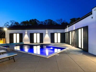 Villa Primus with heated pool & jacuzzi in Gostinjac - Villa