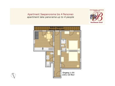 Apartment Ferienwohnung 2 Schlafzimmer Seeblick - Features photo 25