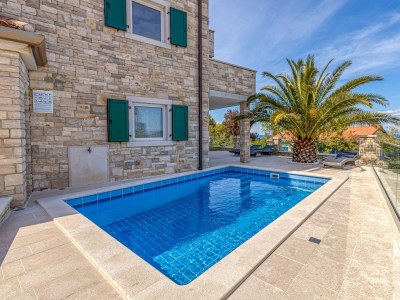 Villa Milena with Pool and Sea View - Outdoor photo 12