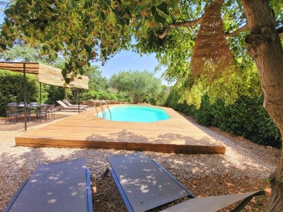 Holiday house Dorfhaus in La Caunette mit Pool - Outdoor photo 2