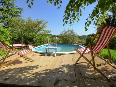 Holiday house Dorfhaus in La Caunette mit Pool - Outdoor photo 4