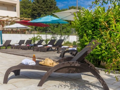 Holiday apartment Michele with large heated pool 50m2 and sea view - Outdoor photo 9