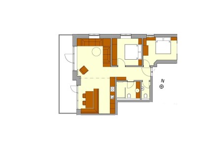 Apartment Appartement "1" - 2 Schlafräume, Dusche, WC - Features photo 28