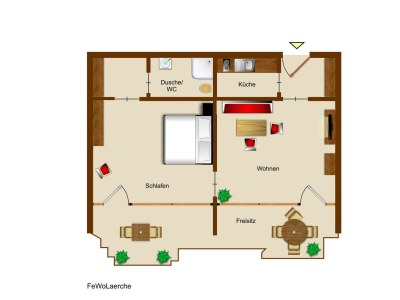 Apartment Ferienwohnung Lärche II - Features photo 21