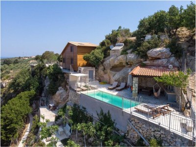 Holiday house Vara on the Rocks - Watch Video | Pool & Sea View - Outdoor photo 5