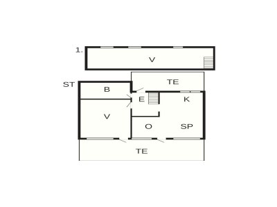 Holiday house 5 Personen Ferienhaus in Væggerløse-By Traum - Document photo 40