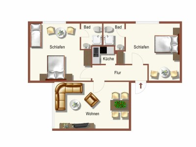 Apartment Ferienwohnung Glockenblume - Outdoor photo 11