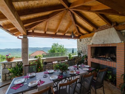 Villa Traditionelle Poolvilla in Gruda - Outdoor photo 61