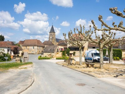 Holiday house Spacious holiday home in Nabirat with outdoor pool - Environment photo 39