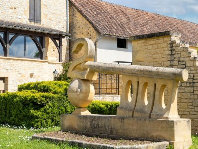 Holiday house Spacious holiday home in Nabirat with outdoor pool - Outdoor photo 40