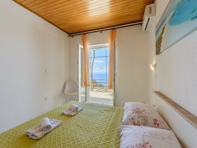 Apartment Rooms Sani - Double Room with Terrace and Sea View (S1) - Features photo 10