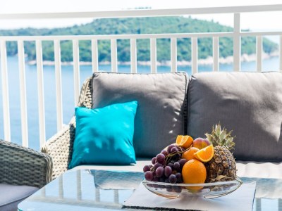 Apartment Apartments Lazarin - Two Bedroom Apartment with Balcony and Sea View (1 Veliki) in Dubrovnik - Apartment