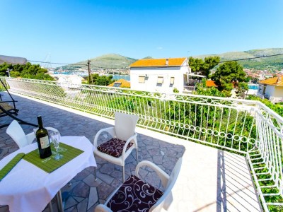 Apartment Apartments Ivana (TR) - Studio with Balcony and Sea View (A4) in Trogir Area - Apartment