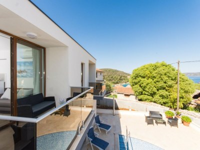 Apartment Villa LA-Comfort One Bedroom Apartment with Sea View Terrace 2 in Drvenik Veli - Apartment