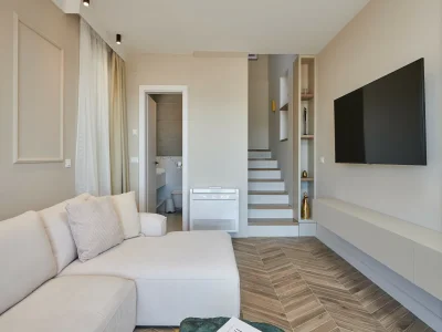 Apartment Apartment Blù-Two Bedroom Apartment with Terrace and Sea View - Features photo 13