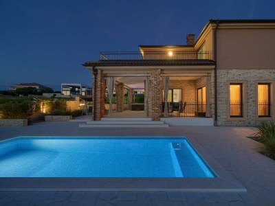 Villa NATHALIE with private pool, jacuzzi and outdoor sauna - Outdoor photo 7