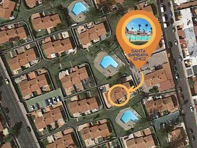 Apartment Zentraler Bungalow mit Pool - Outdoor photo 39