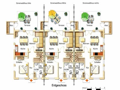 Apartment Reihenhaus Dünenwaldhaus in Trassenheide - Outdoor photo 40