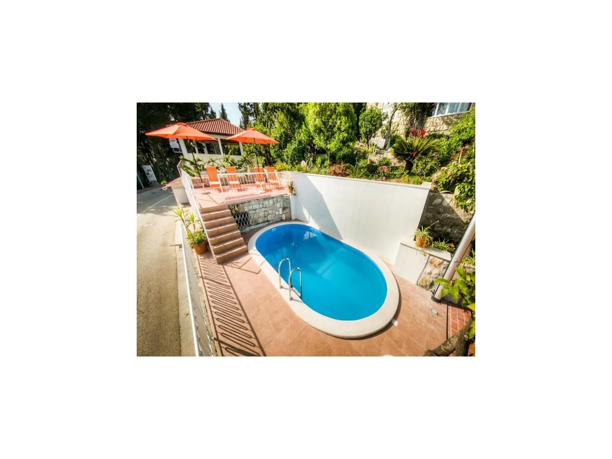 Apartment Guest House Villa Nina- Superior Double or Twin Room with Balcony and Sea View (S4 - mala)