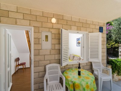 Holiday house Holiday Home Jasenka Trstenik - Duplex One Bedroom Apartment with Terrace and Side Sea View - Outdoor photo 21