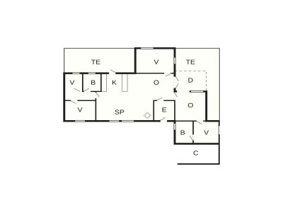 Holiday house 8 Personen Ferienhaus in Væggerløse-By Traum - Document photo 38