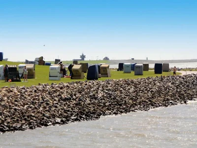 Bungalow Attraktiver Bungalow in Warwerort an der Nordsee - Environment photo 18