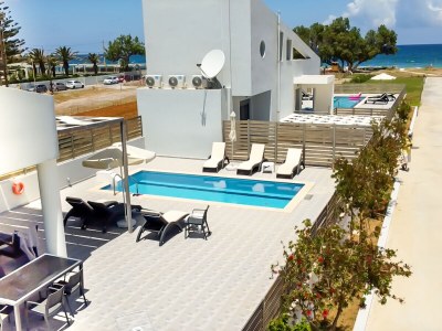 Holiday house Villa Premium Beach 4 - Video available | Pool, beach location & sea view - - Outdoor photo 9