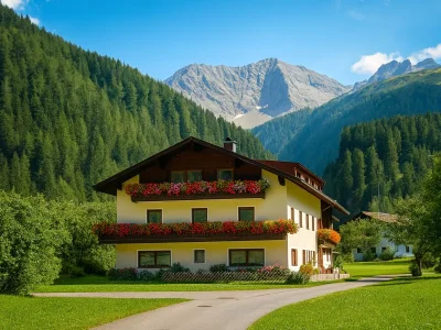Apartment Apartment Oberbach mit Blick auf die Berge - Outdoor photo 7