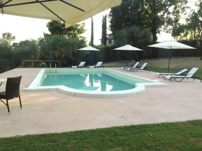 Holiday house Wohnung in Sabina mit Panoramablick - Outdoor photo 12