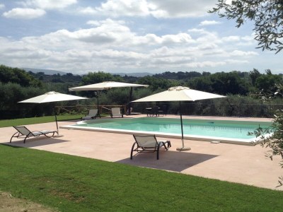 Holiday house Wohnung in Sabina mit Panoramablick - Outdoor photo 16