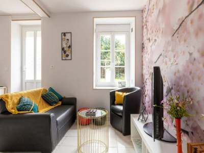 Holiday house Sunlit Garden Escape Normandy in ST PELLERIN - Holiday house